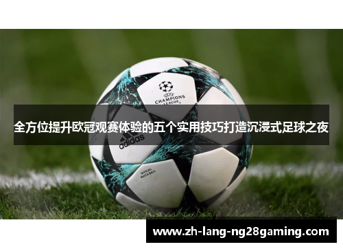 全方位提升欧冠观赛体验的五个实用技巧打造沉浸式足球之夜