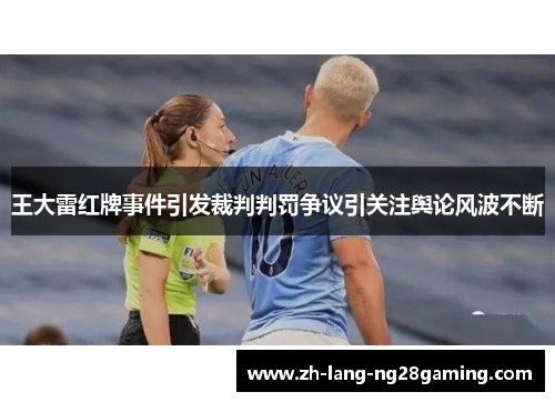 王大雷红牌事件引发裁判判罚争议引关注舆论风波不断